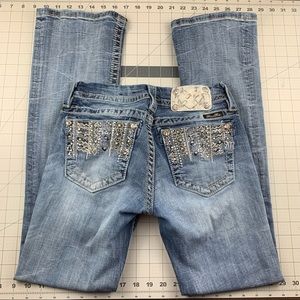 Miss Me Boot Cut Jeans 27 #5233